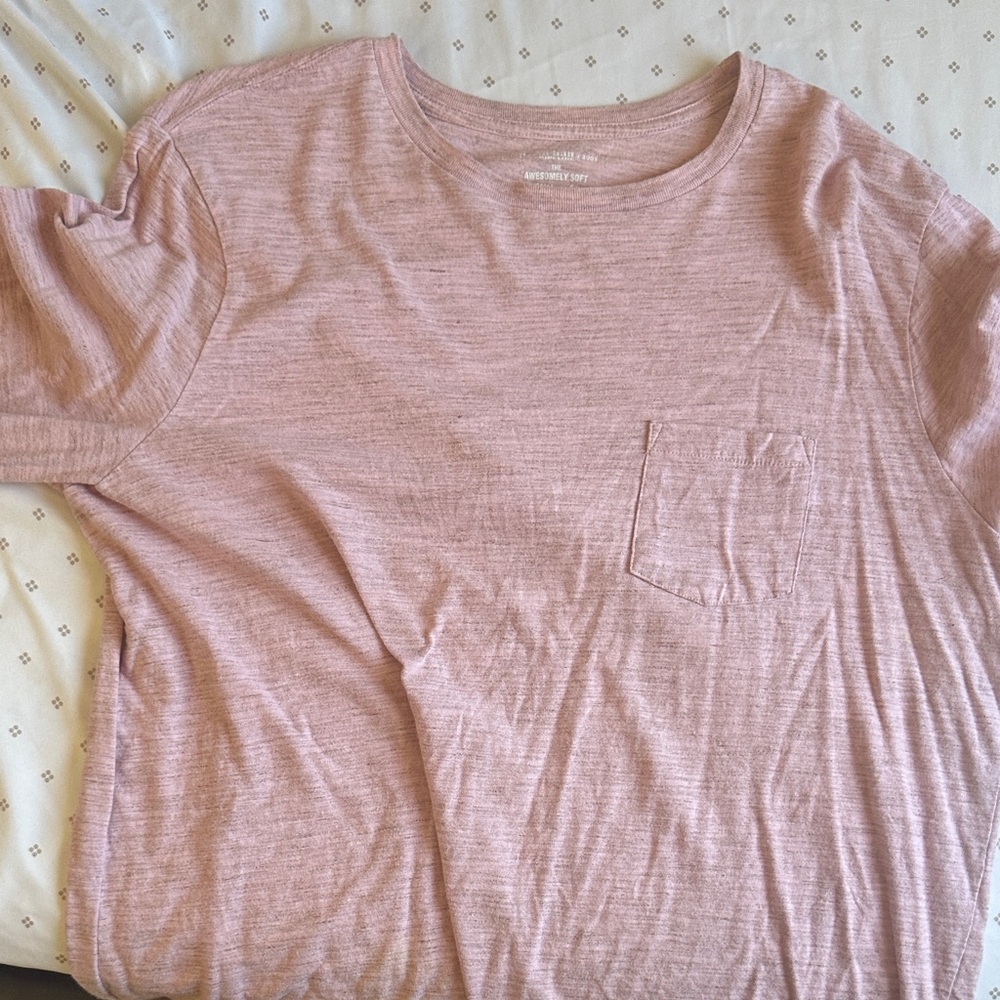 Urban Pipeline Pink Long Sleeve Tee